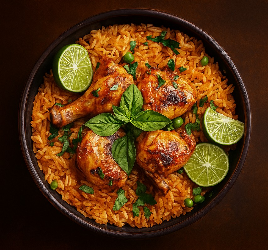 Fried Chicken with Rice